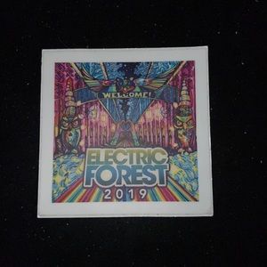 Electric Forest 2019 Matte Sticker Decal